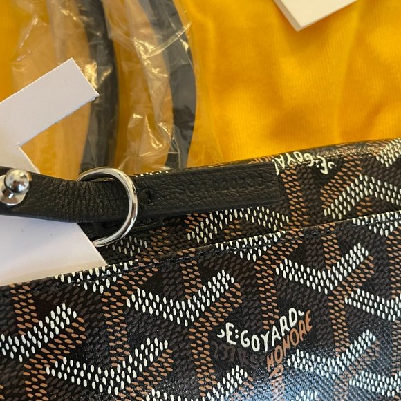 ❌SOLD❌ New GOYARD Anjou Mini Black Reversible Tote - Picture 9 of 16